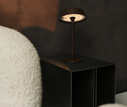 Lampe Noire Tactile Moderne