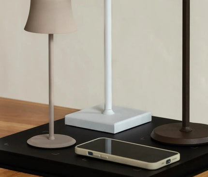 Lampe Élégante Noire Sans Fil