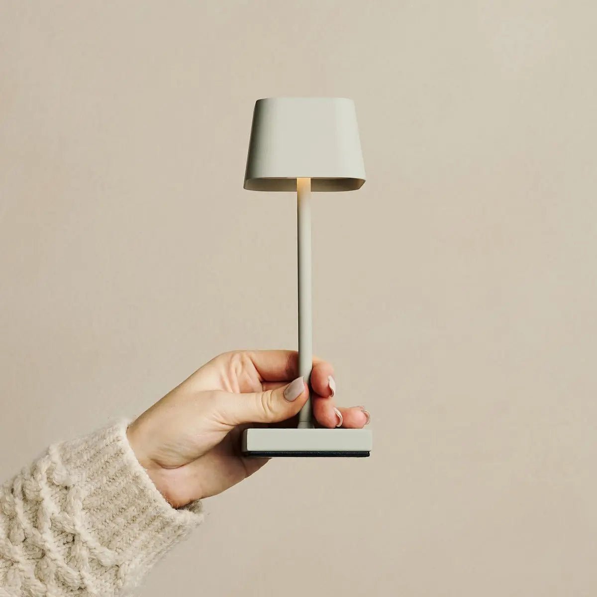 Lot De Lampes Rechargeables Beige