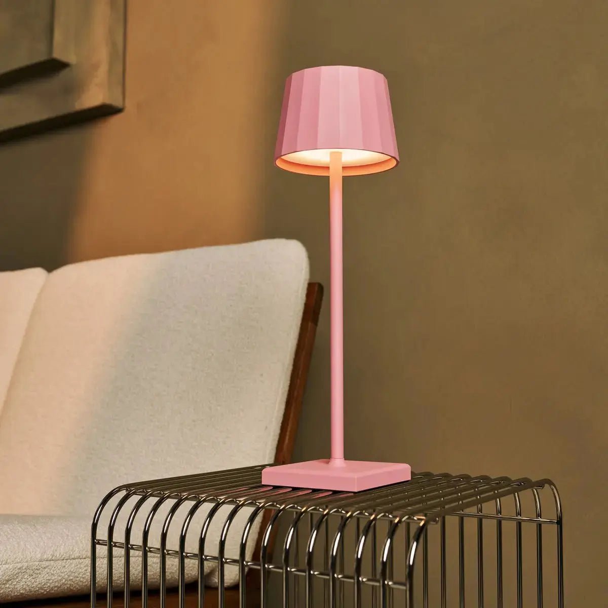 Lot De Lampes Roses Élégantes