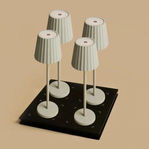 Lot De Lampes Sans Fil Élégantes