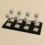 Lot De Lampes Rechargeables Beige