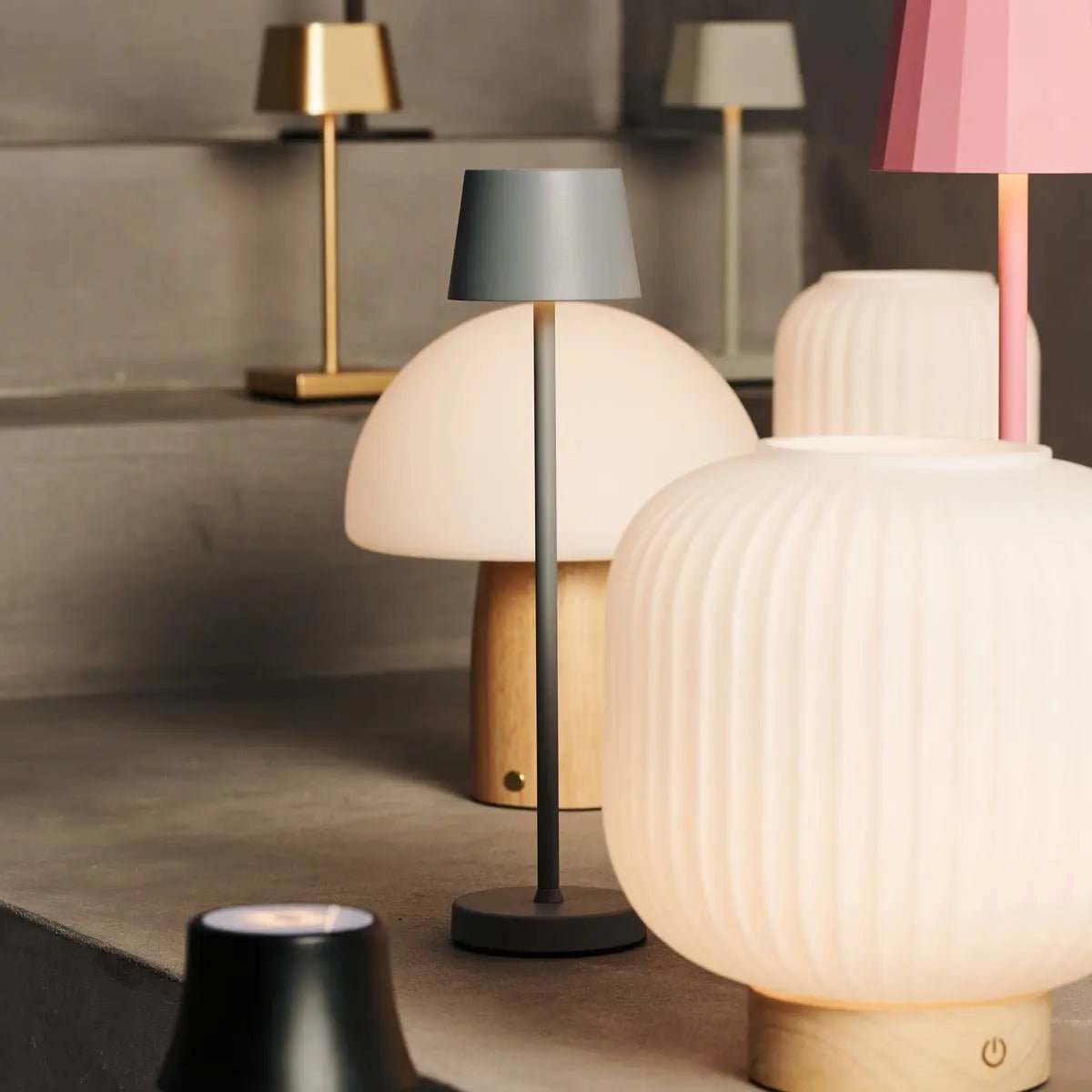 Lot De Lampes Vertes Design