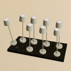 Lampe Minimaliste Rechargeable Beige