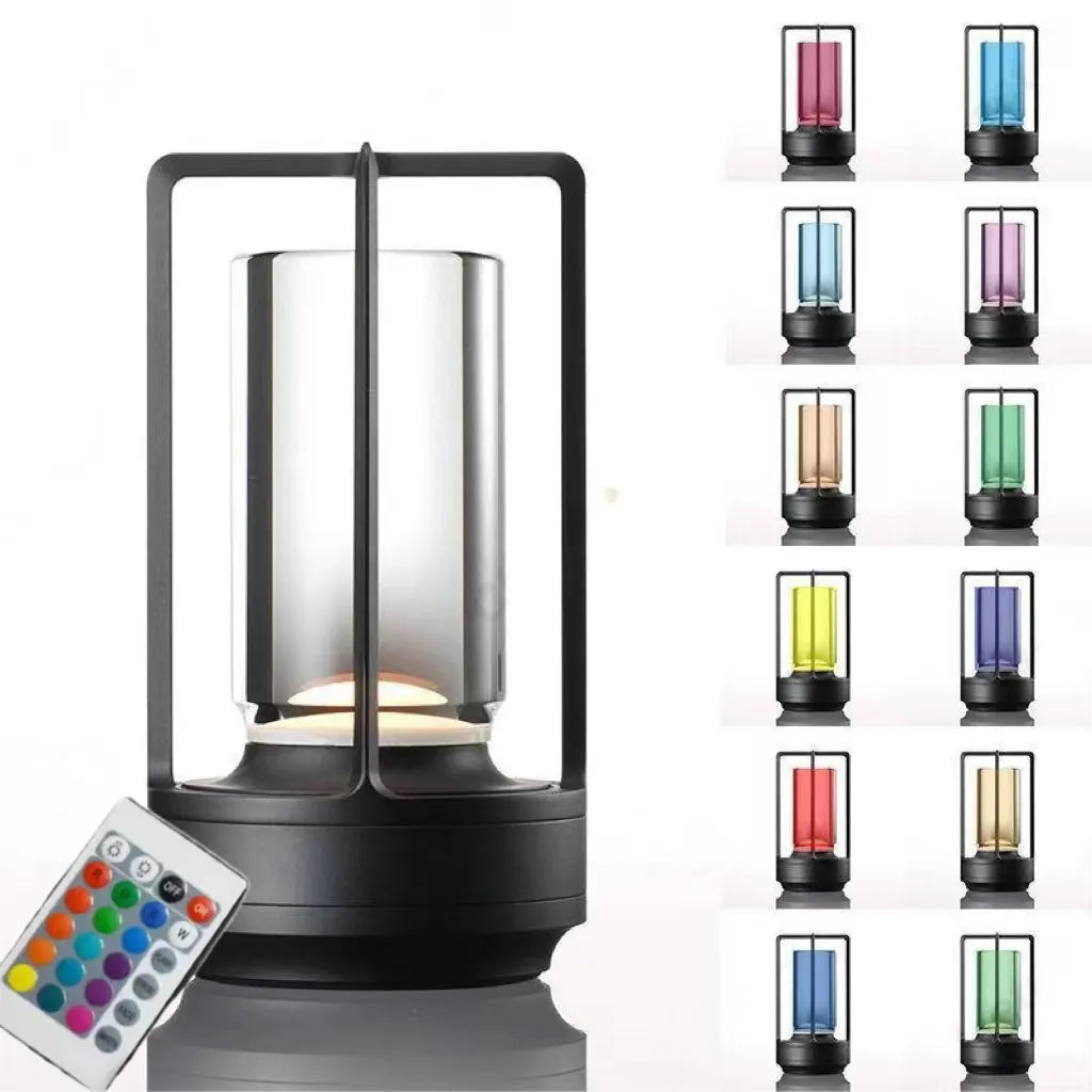 Lampe LED Cylindrique Sans Fil