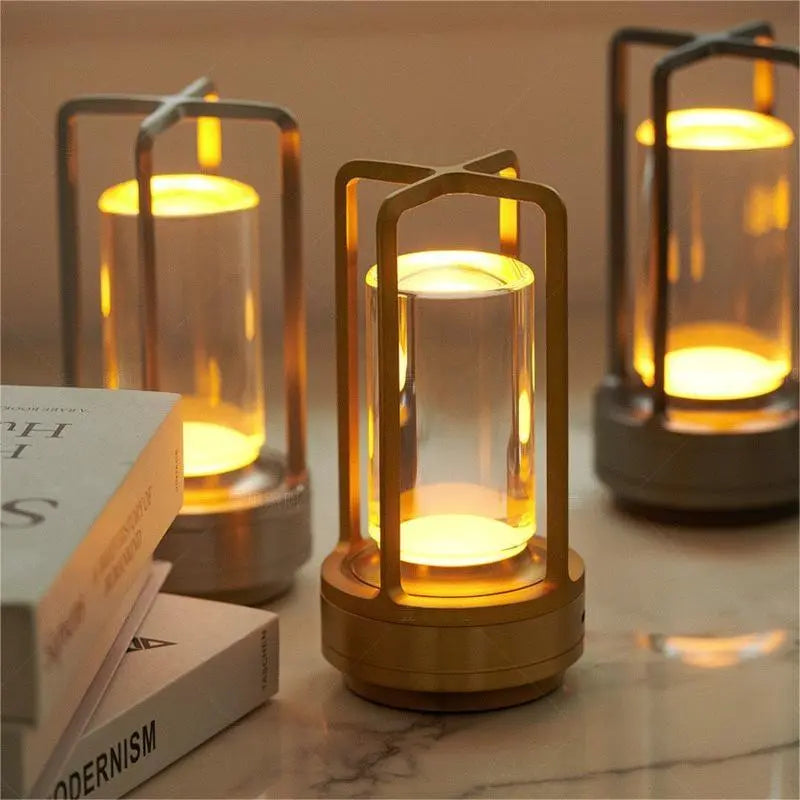 Lampe LED Cylindrique Sans Fil