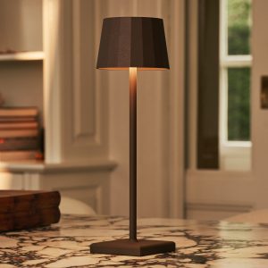 Lampe Élégante Sans Fil Métallique