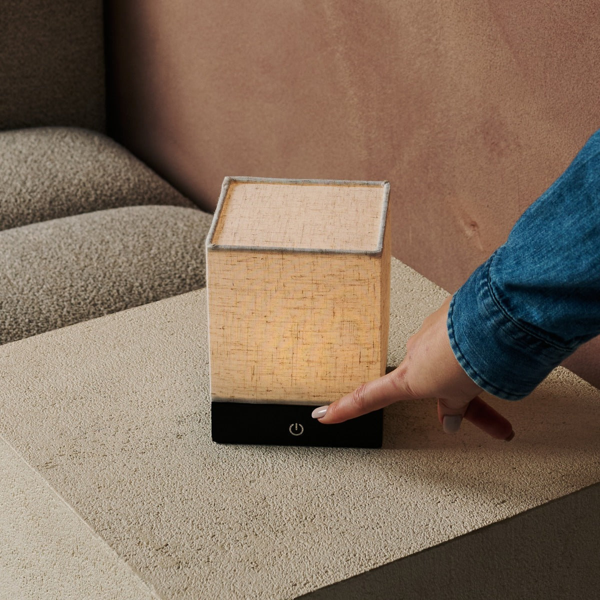 Lampe Cube Décorative Sans Fil