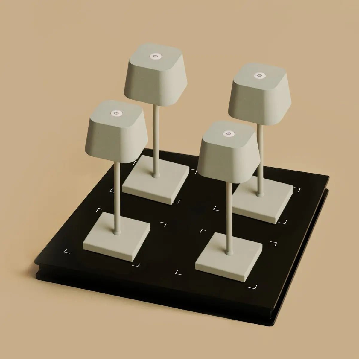 Lot De Lampes Minimalistes Sans Fil