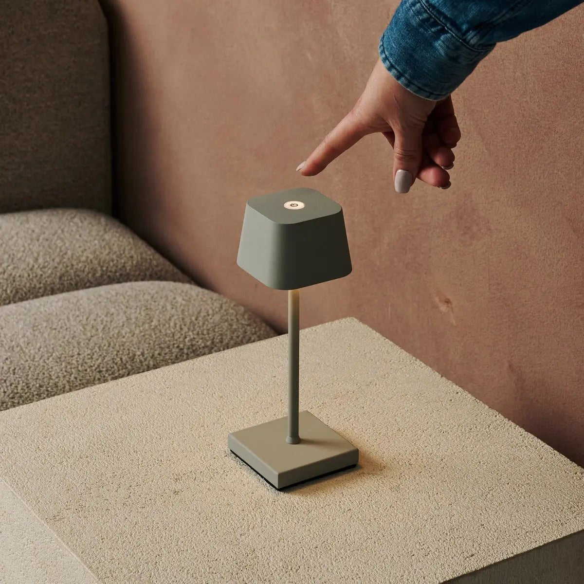 Lot De Lampes Rechargeables Beige