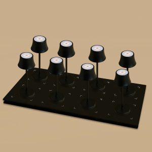 Lot De Lampes Sans Fil Noires