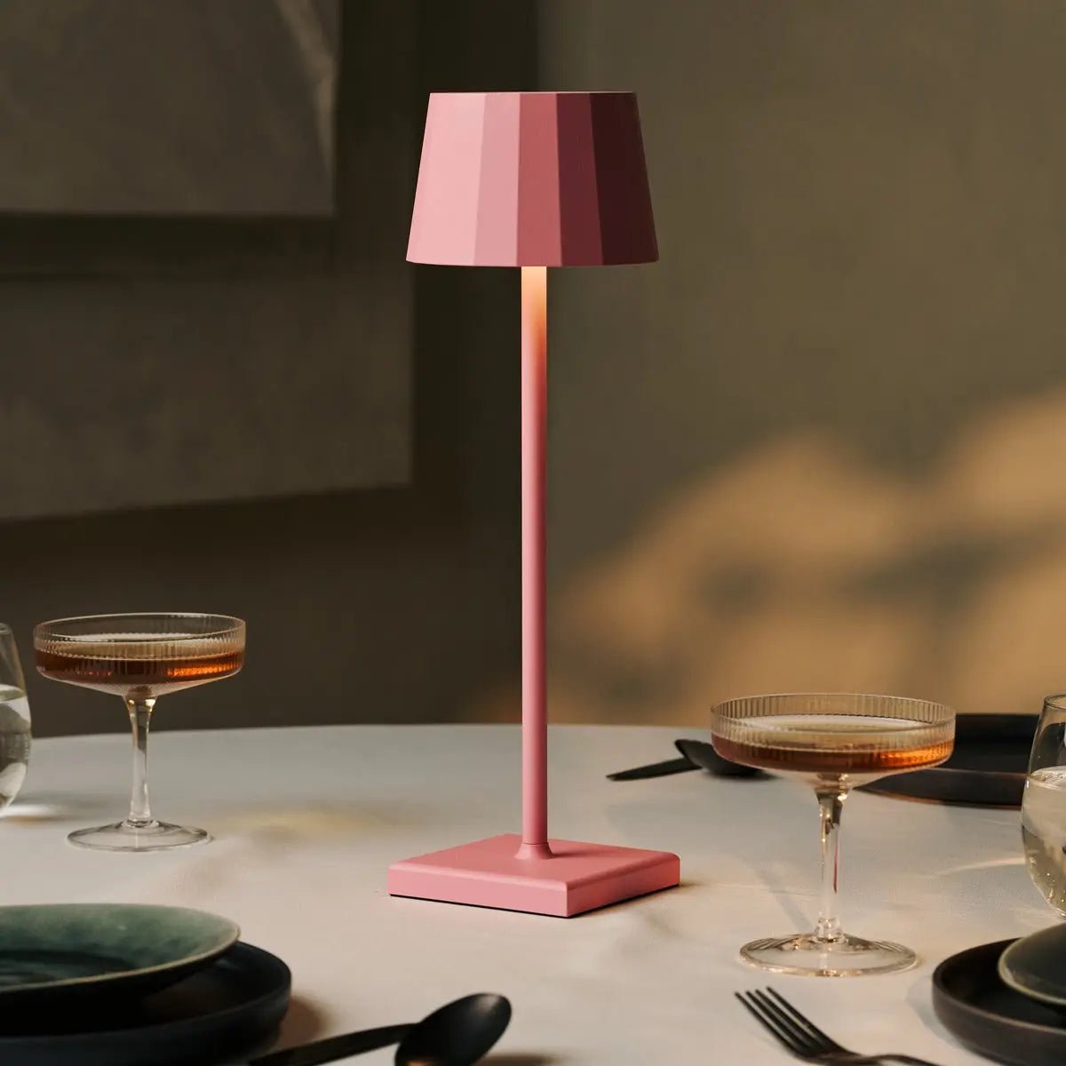 Lot De Lampes Roses Élégantes