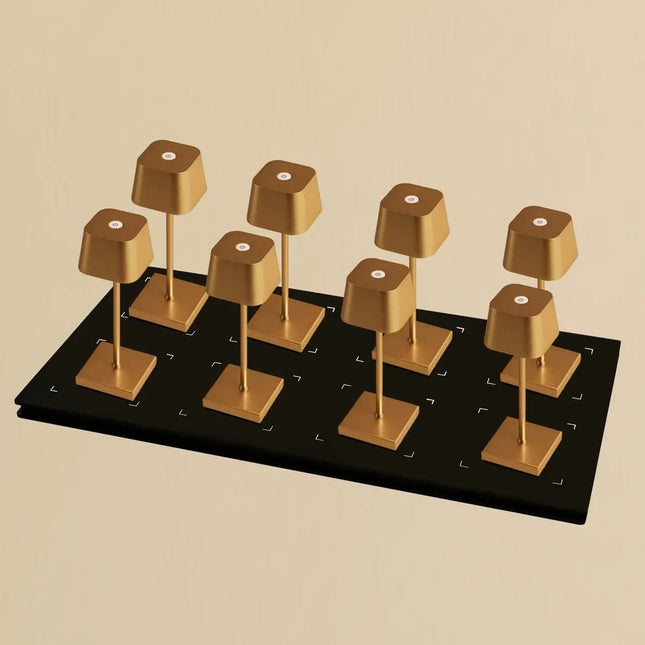 Lot Lampes Sans Fil Dorées