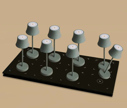 Lot De Lampes Vertes Design