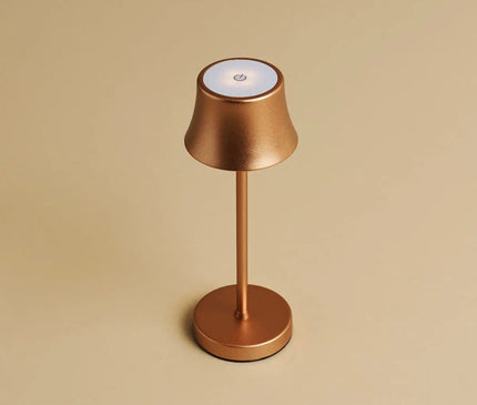 Lot De Lampes Dorées Rechargeables