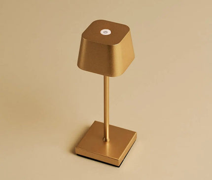 Lot Lampes Dorées Rechargeables