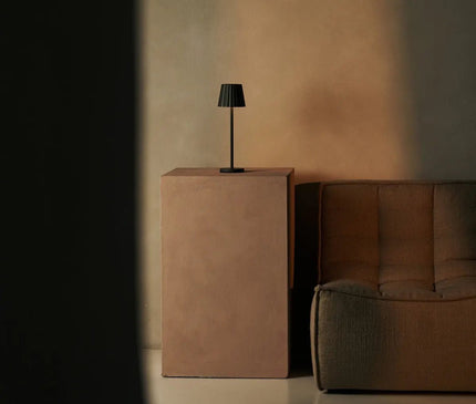 Lampe Élégante Noire Sans Fil