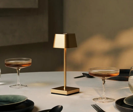 Lot Lampes Sans Fil Dorées