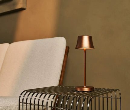 Lot De Lampes Dorées Rechargeables