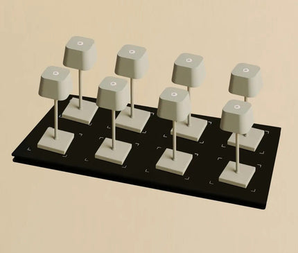 Lot De Lampes Rechargeables Beige