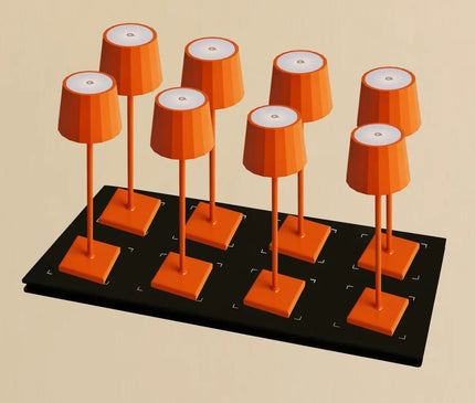 Lot Lampes Sans Fil Orange