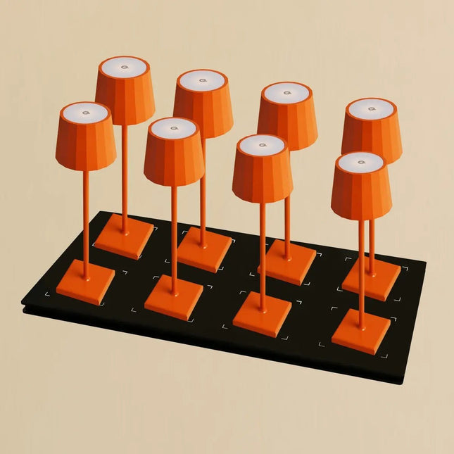 Lot Lampes Sans Fil Orange