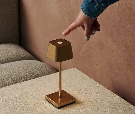 Lot Lampes Sans Fil Dorées