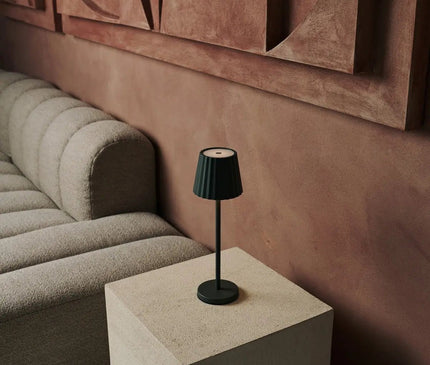 Lampe Élégante Noire Sans Fil