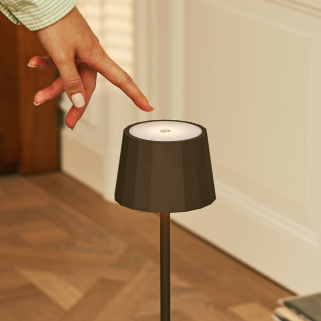 Lampe Élégante Sans Fil Métallique