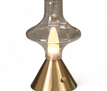Lampe Design Sans Fil Dorée