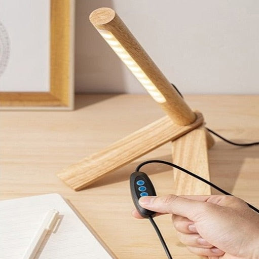 Lampe Bois LED Moderne