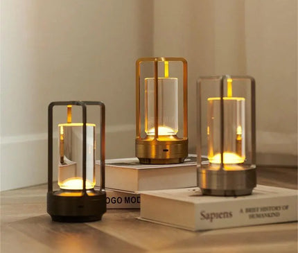 Lampe LED Cylindrique Sans Fil