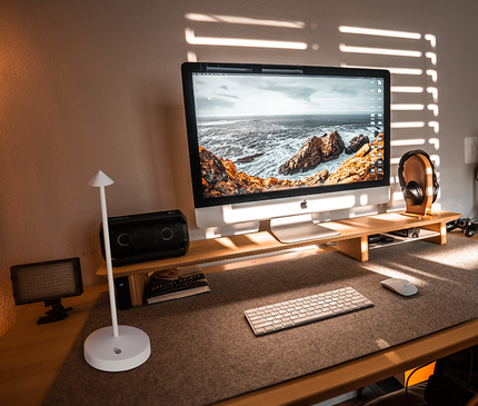 Lampe Minimaliste LED Noire