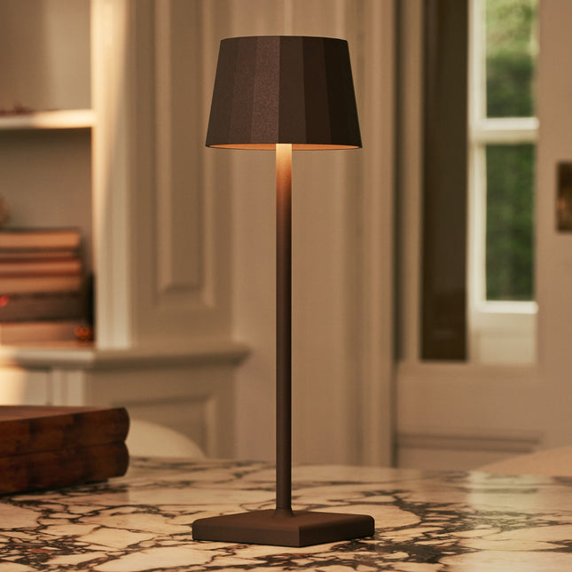 Lampe Élégante Sans Fil Métallique