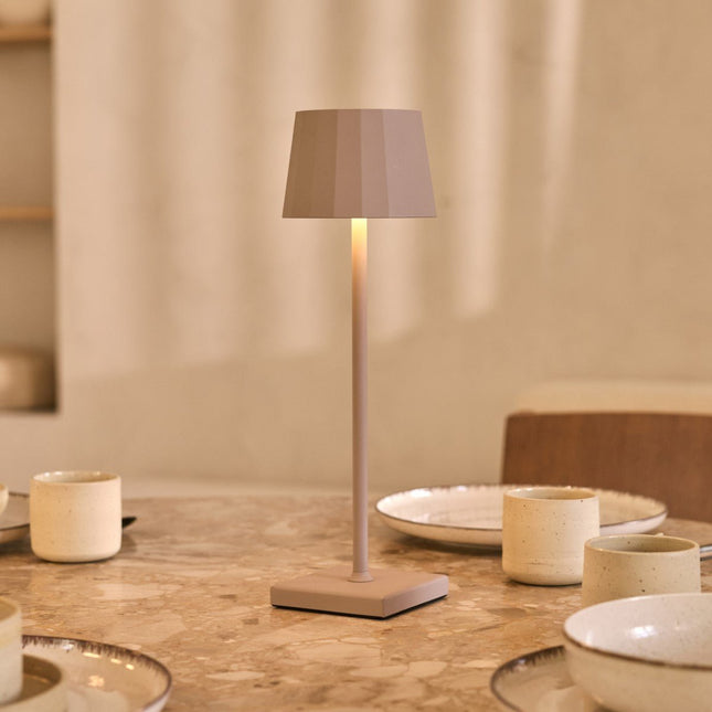 Lampe Tactile Minimaliste Beige