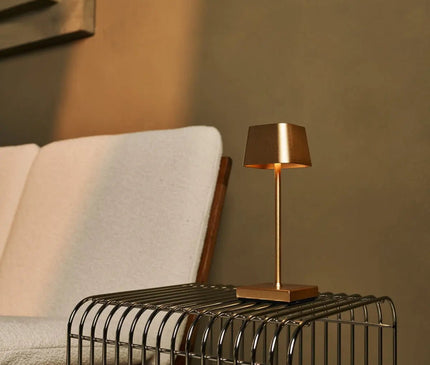 Lot Lampes Sans Fil Dorées