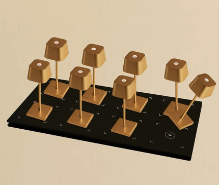 Lot Lampes Sans Fil Dorées