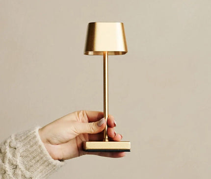 Lot Lampes Sans Fil Dorées