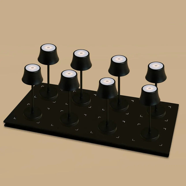 Lot De Lampes Sans Fil Noires