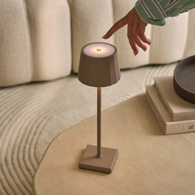 Lampe Tactile Minimaliste Beige