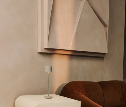 Lampe Minimaliste Rechargeable Beige
