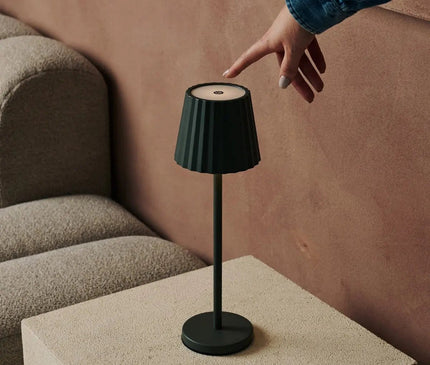 Lampe Élégante Noire Sans Fil