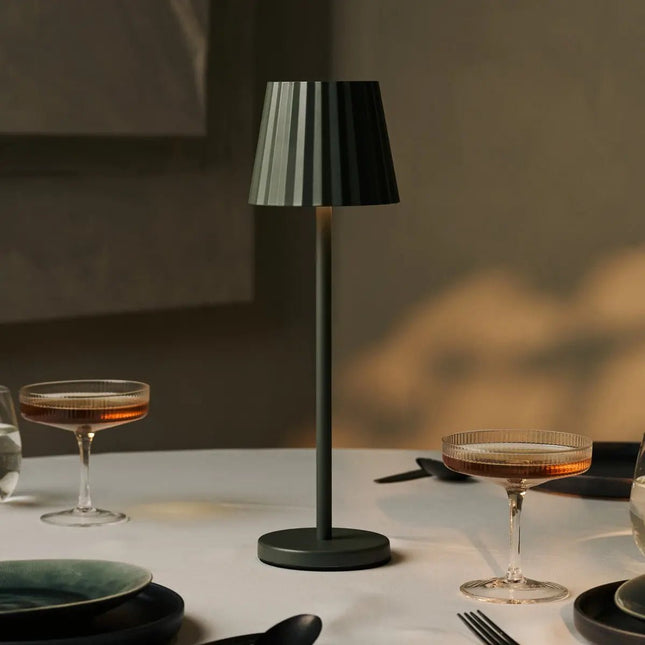Lampe Élégante Noire Sans Fil