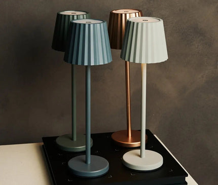 Lampe Élégante Noire Sans Fil
